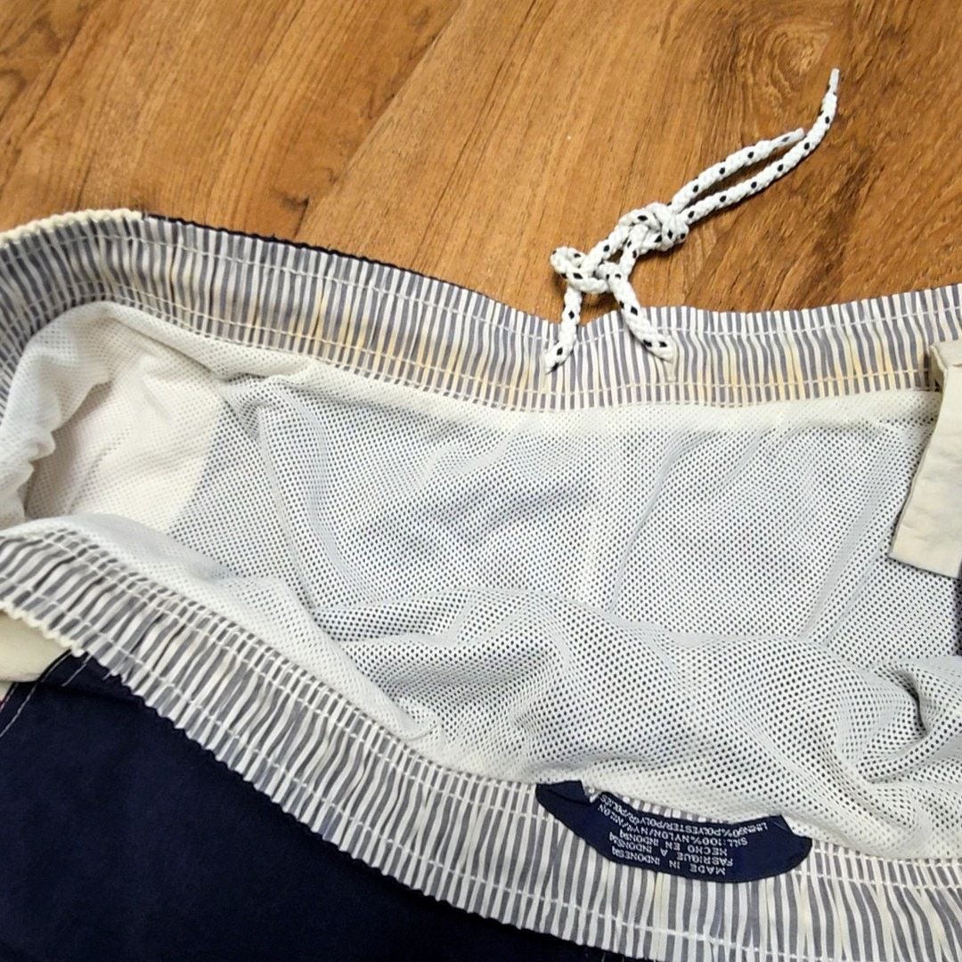 Tommy Hilfiger Tommy Hilfiger Swim Trunks Colorblock Blue XL Mens Shorts Size US 32 / EU 48 - 8 Thumbnail
