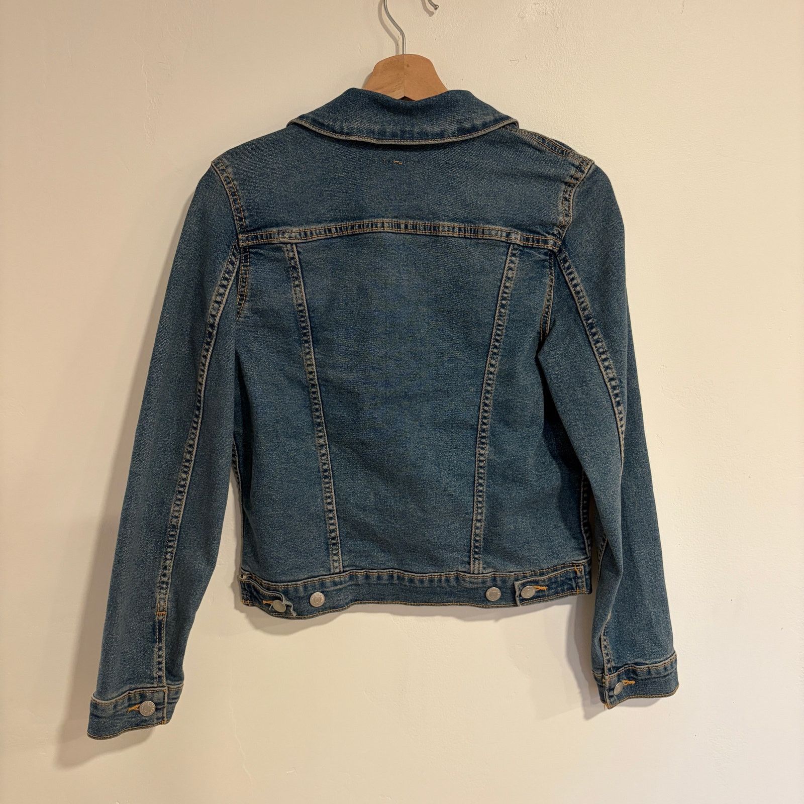 Levi's Levi Strauss Signature Denim Trucker Jacket Blue Womens S Size S / US 4 / IT 40 - 2 Thumbnail