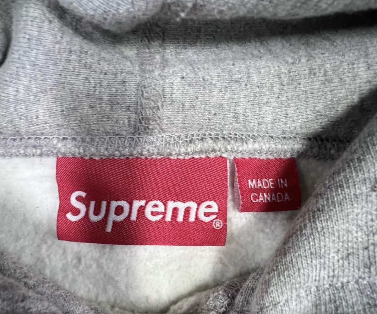 Supreme Supreme fw16 red on grey box logo hoodie hooded sweatershirt Size US M / EU 48-50 / 2 - 3 Thumbnail