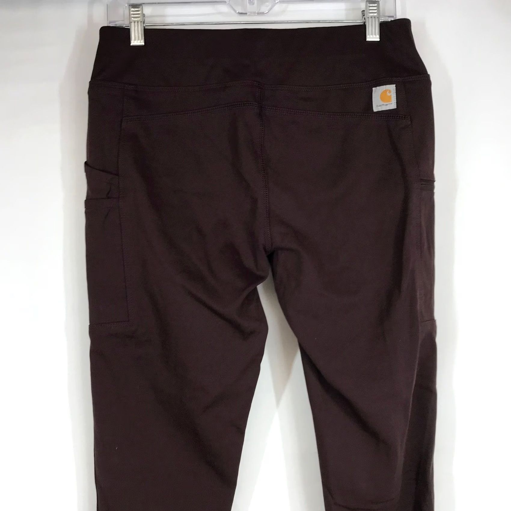 Carhartt VINTAGE -> (not vintage) Carhartt Force Utility Leggings Womens M Brown Leggings Workwear Activewear Size 32" / US 10 / IT 46 - 5 Thumbnail
