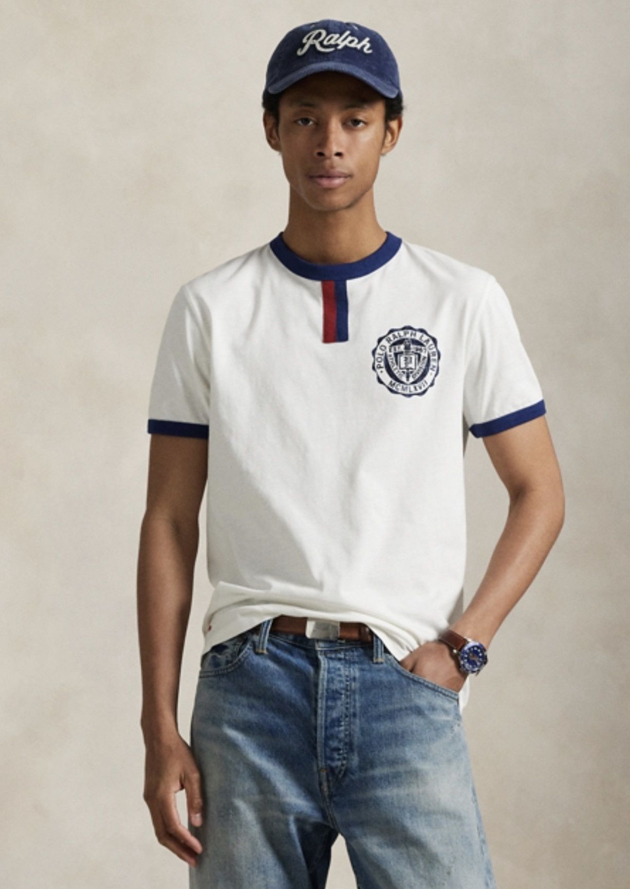 Polo Ralph Lauren Polo Ralph Lauren Standard Fit Jersey Graphic T-Shirt Sz XL Size US XL / EU 56 / 4 - 1 Thumbnail