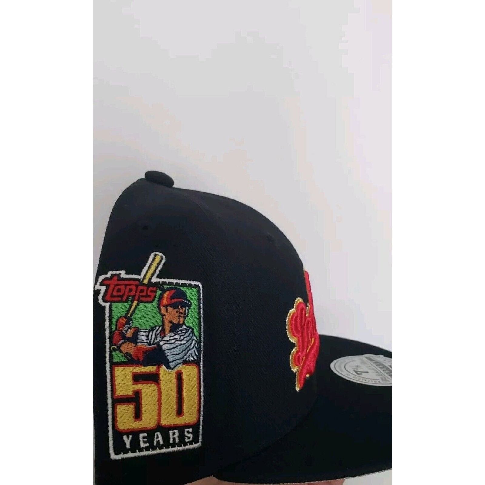 Mitchell & Ness Los Angeles Dodgers Hat 2001 Topps 7 3/8 Black Mitchell Ness Size ONE SIZE - 2 Thumbnail