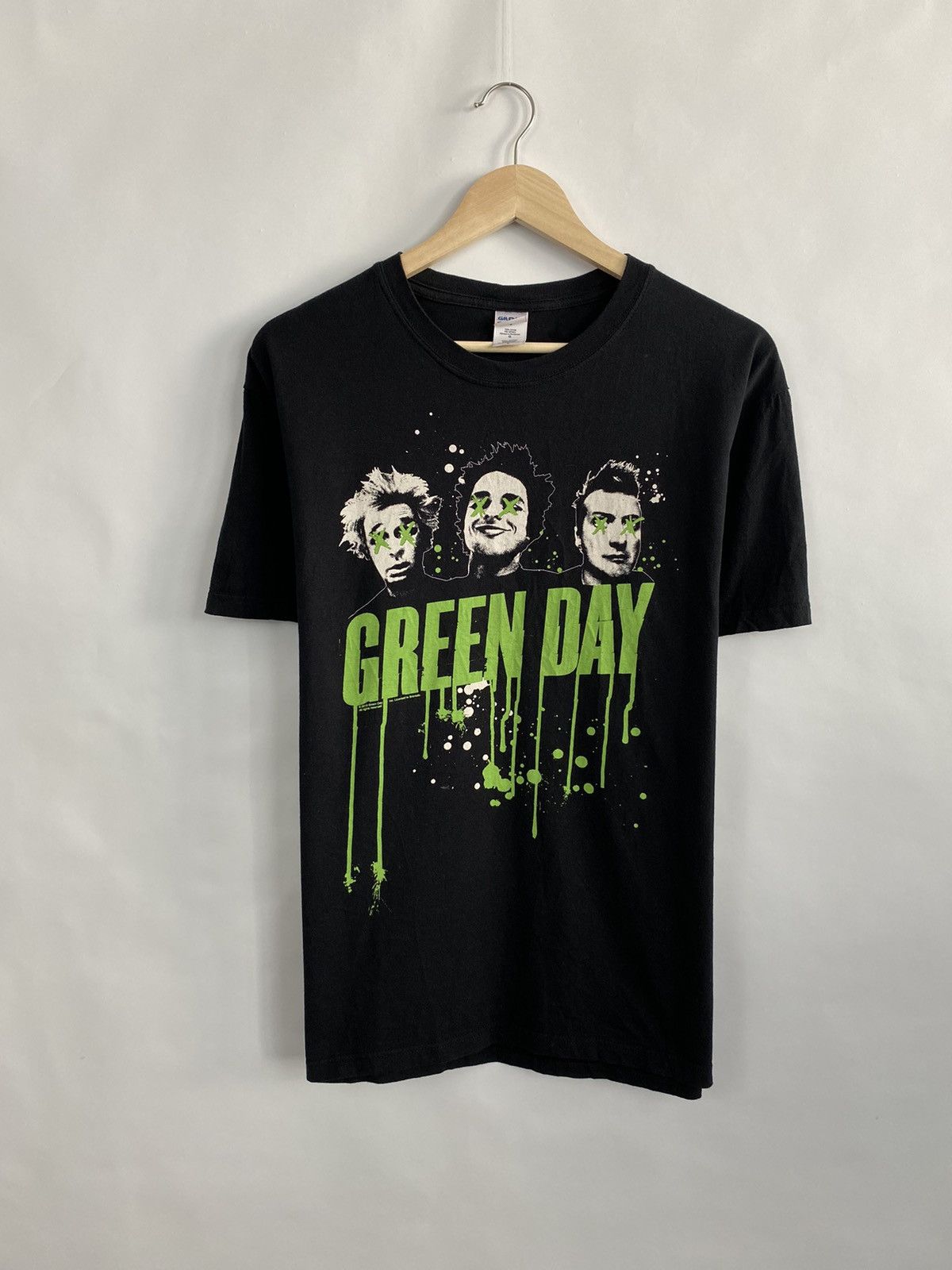 Band Tees × Vintage 🇺🇸 Vintage Y2K Green Day Rock Bend T-Shirt Rare Retro Hype Size US L / EU 52-54 / 3 - 2 Thumbnail