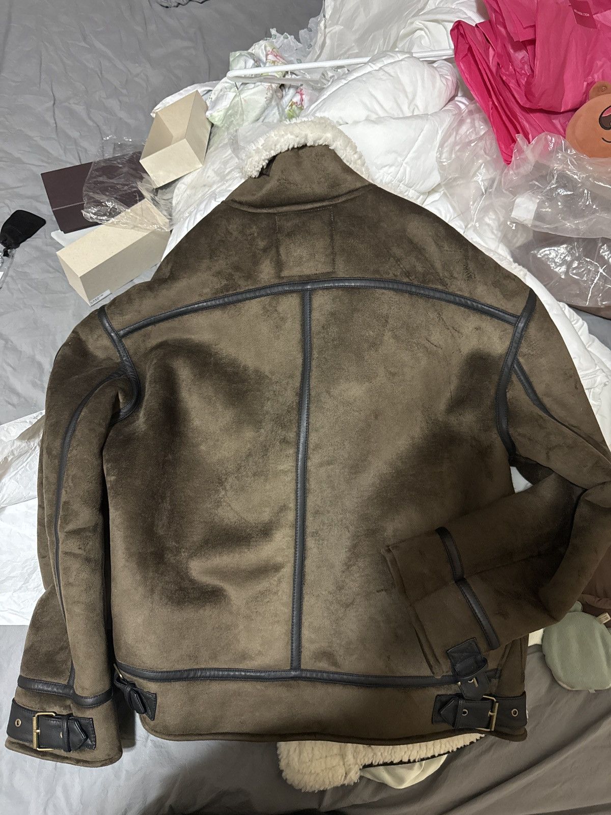 Y/Project Brown faux shearling jacket Size US XS / EU 42 / 0 - 2 Thumbnail