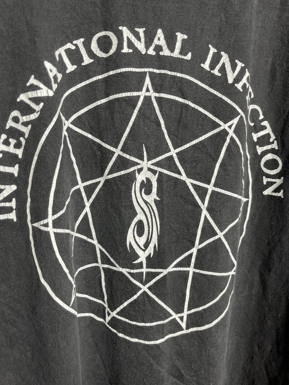 Band Tees REO rock of the t-shirt slipknot international infection Size US XL / EU 56 / 4 - 7 Thumbnail