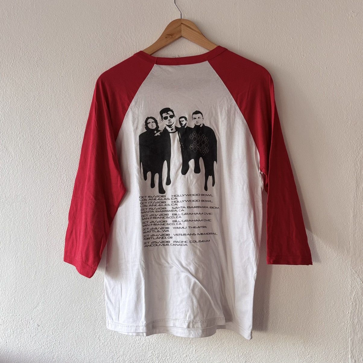 Band Tees ARCTIC MONKEYS BAND TEES VINTAGE Size US L / EU 52-54 / 3 - 1 Thumbnail