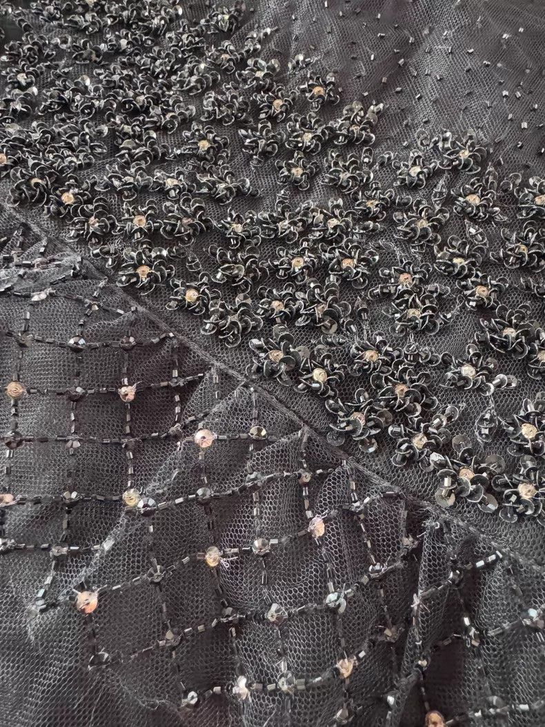 Valentino Valentino Black mesh dress skirt Size S / US 4 / IT 40 - 6 Thumbnail
