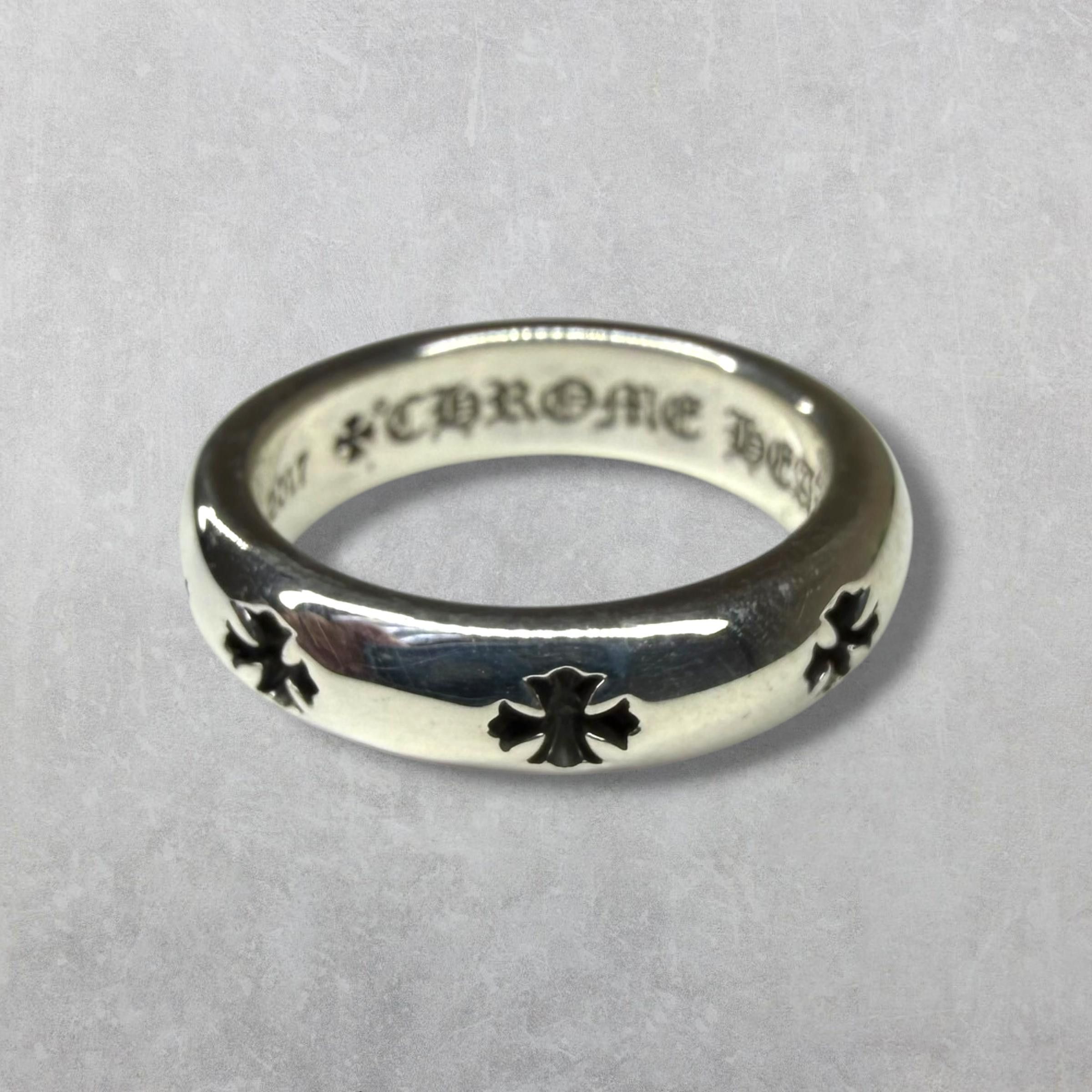 Chrome Hearts CHROME HEARTS NEGATIVE PLUS RING | Grailed