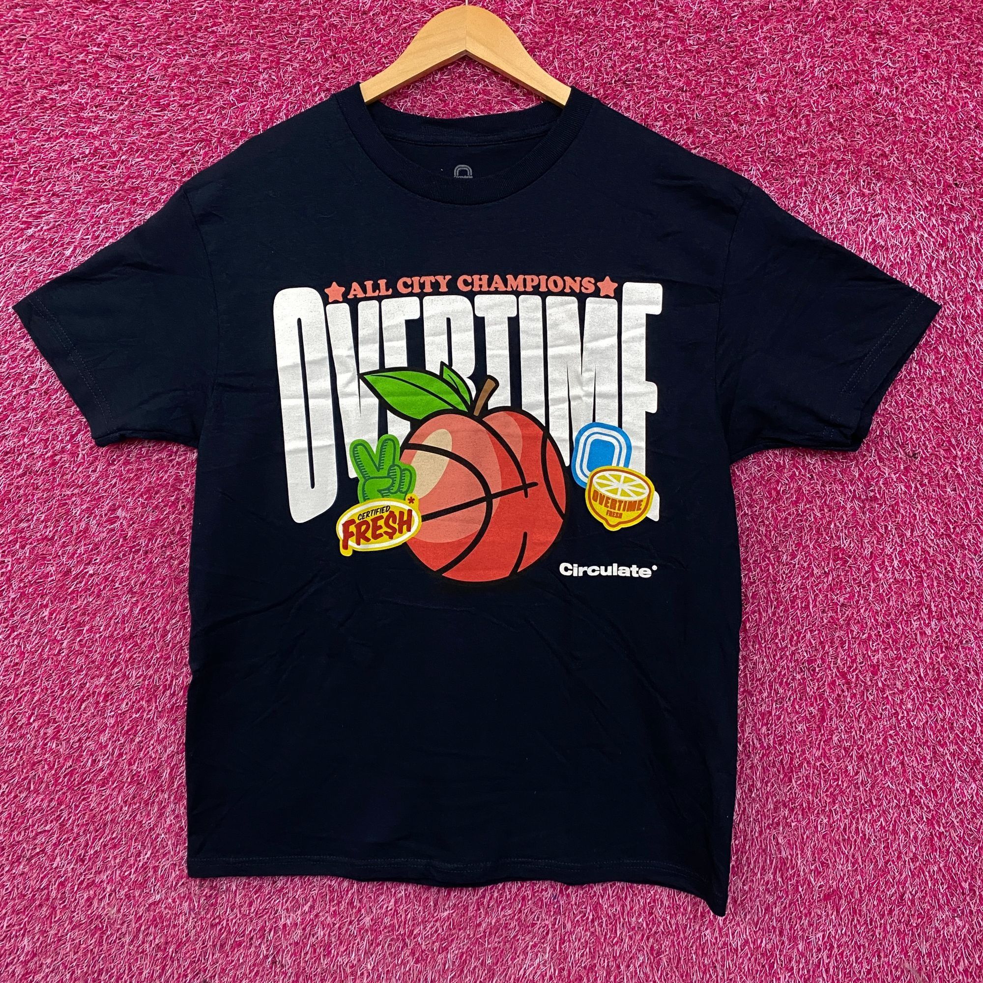 Other Circulate x Overtime "All City Champs" T-shirt Large Size US L / EU 52-54 / 3 - 1 Thumbnail