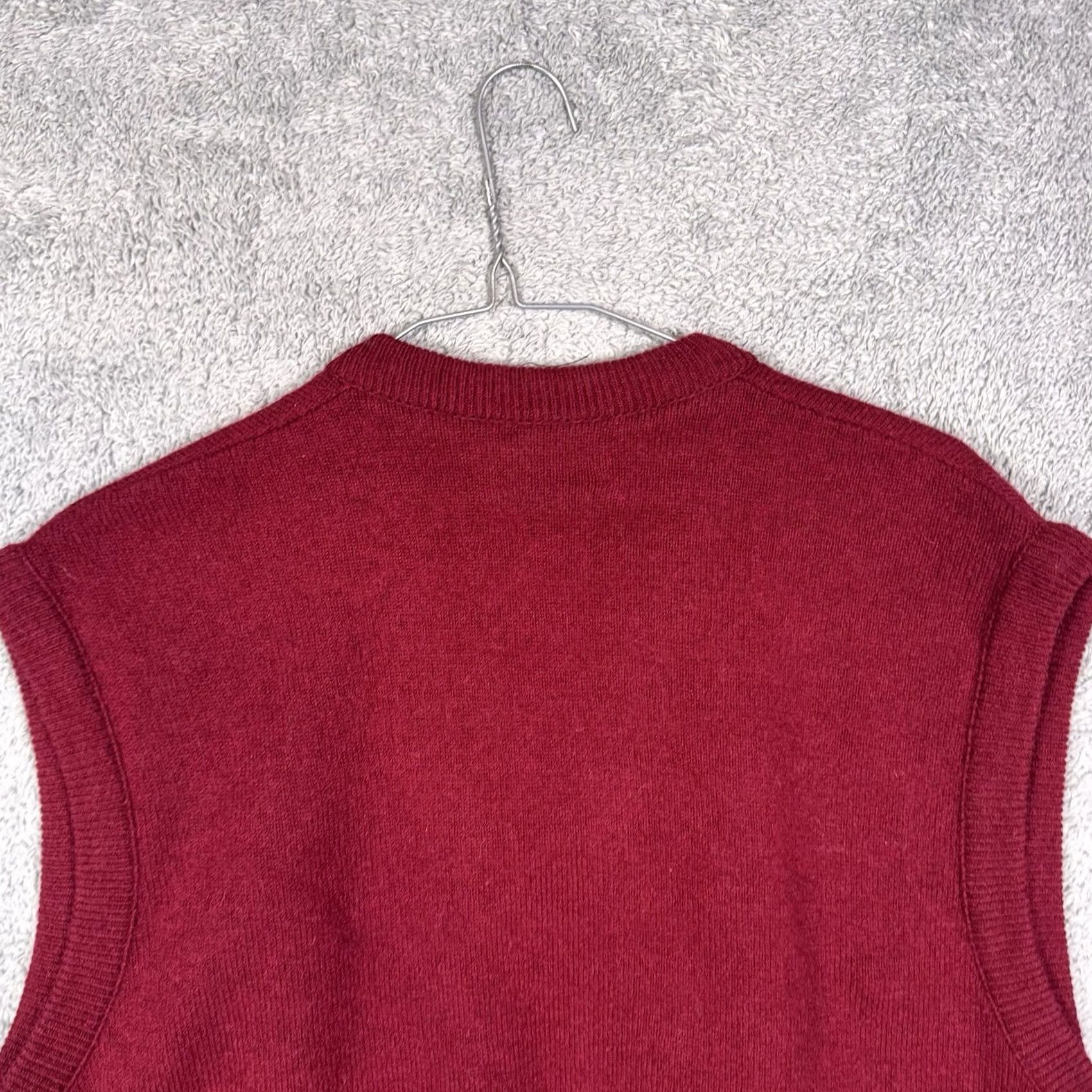 Eddie Bauer VINTAGE Eddie Bauer Sweater Vest Mens L Wool Lambswool V-Neck Pullover USA Made Shirt Size US L / EU 52-54 / 3 - 7 Thumbnail