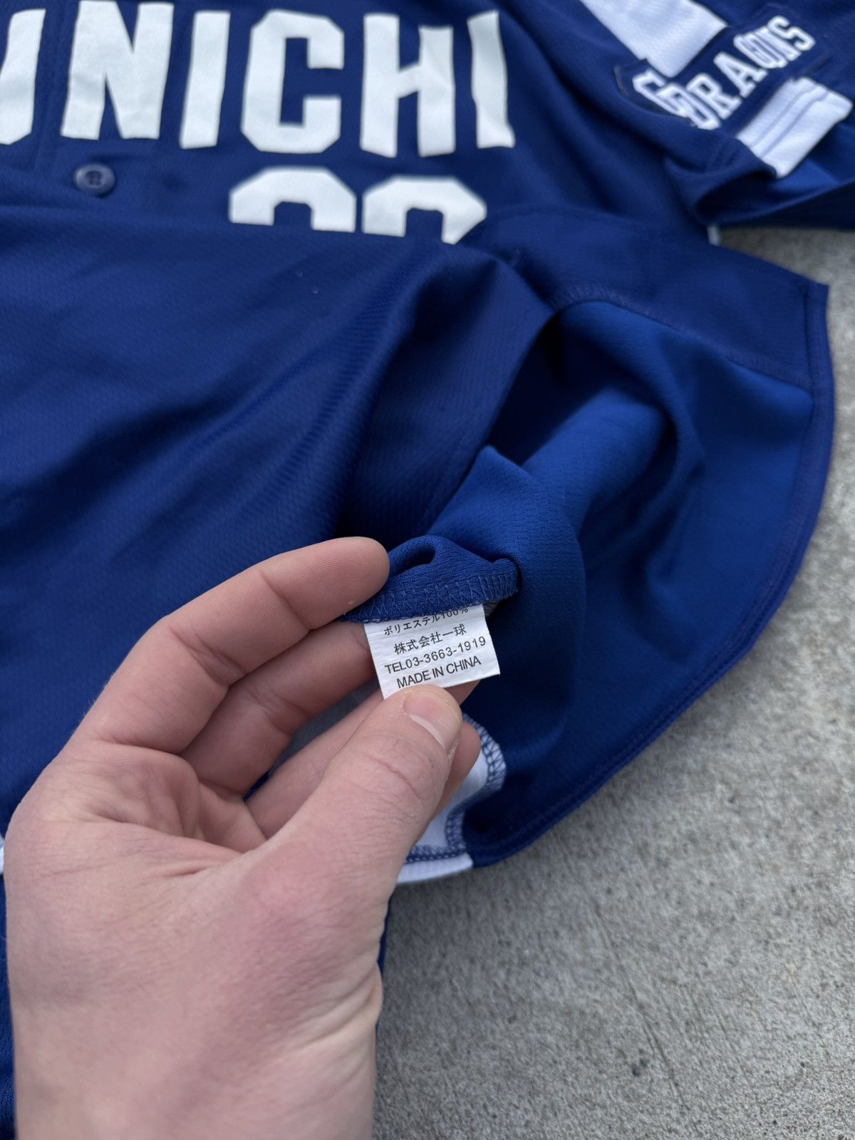 Other Vintage CHUNICHI Nakata 20 RARE Japan Jersey streetwear Size US L / EU 52-54 / 3 - 13 Thumbnail