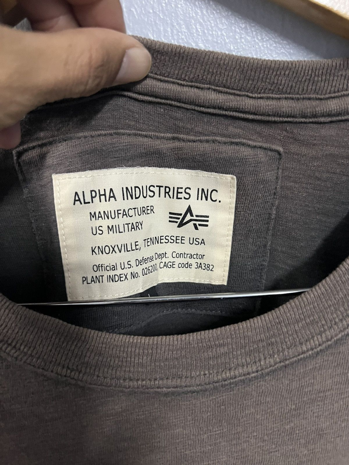Designer × Vintage Alpha Industries AVIREX Faded T-Shirt Size US M / EU 48-50 / 2 - 7 Thumbnail