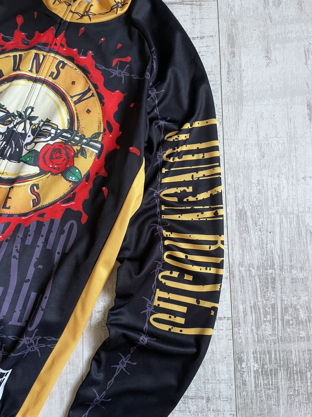 Band Tees × Guns N' Roses × Vintage Guns N Roses Vintage T-Shirt Jersey Over Printed VERY RARE Size US L / EU 52-54 / 3 - 5 Thumbnail