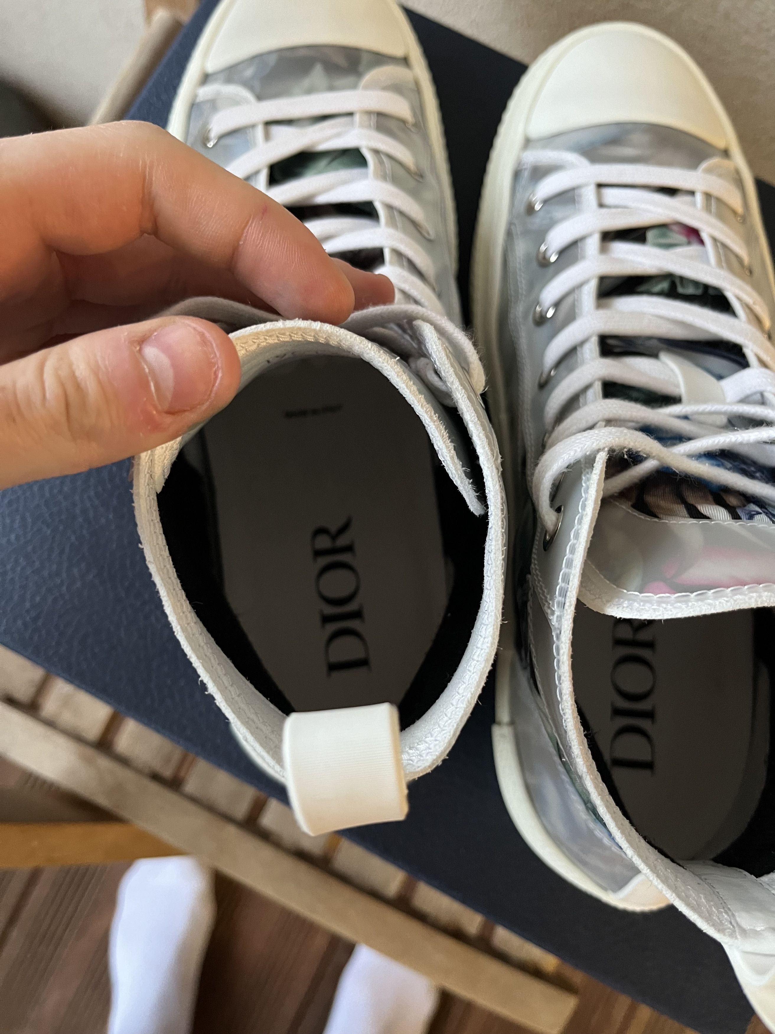 Dior Dior X Sorayama B23 Limited Edition High Top Sneaker Size US 8.5 / EU 41-42 - 7 Thumbnail