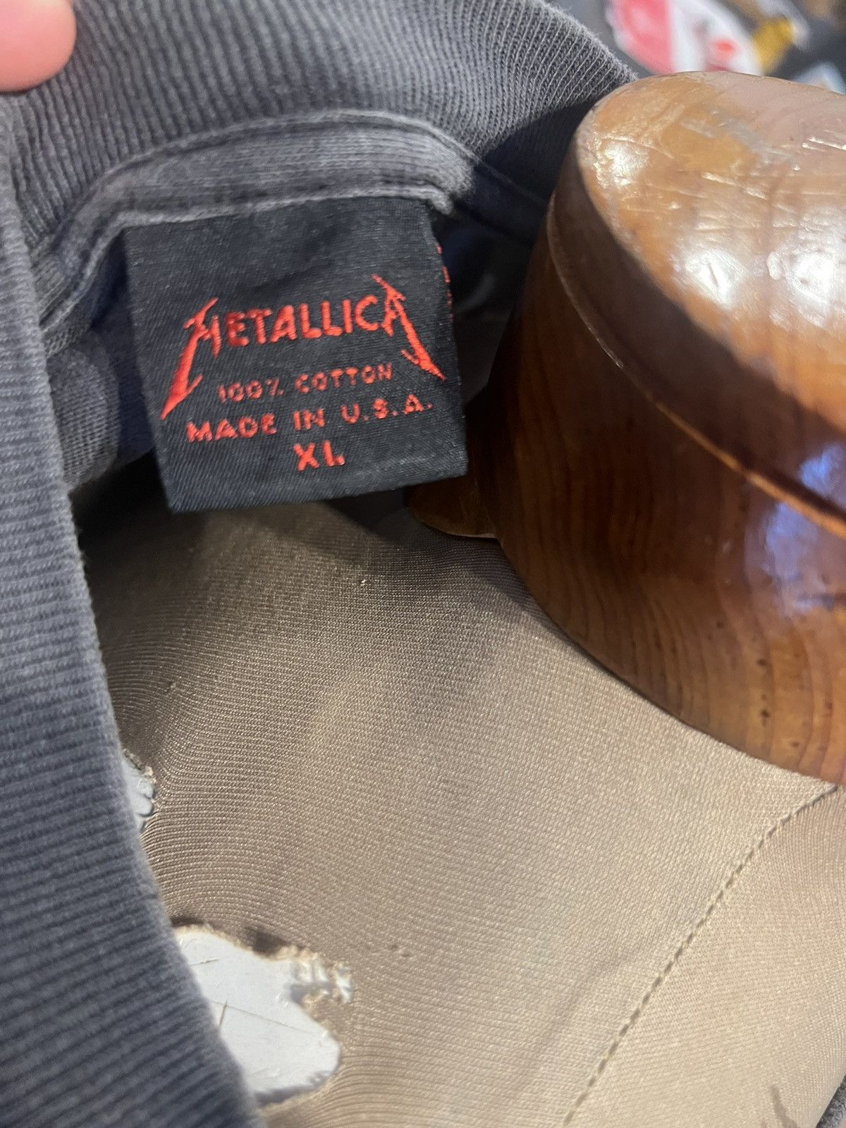 Metallica × Vintage Vintage 1993 Metallica Size US XL / EU 56 / 4 - 3 Thumbnail