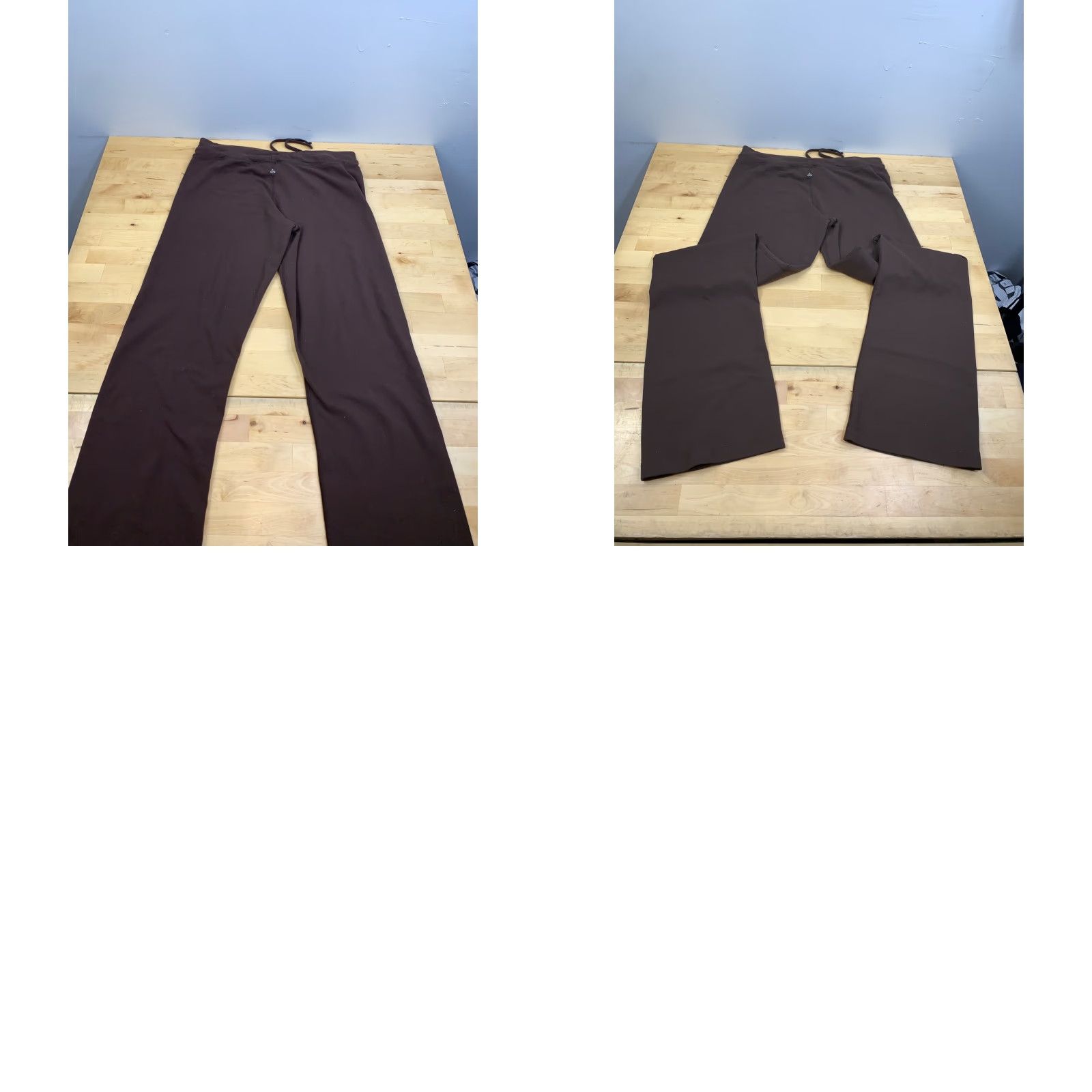 Prana prAna Leggings Womens M Brown Wide Leg Casual Activewear Stretch Size 32" / US 10 / IT 46 - 8 Thumbnail