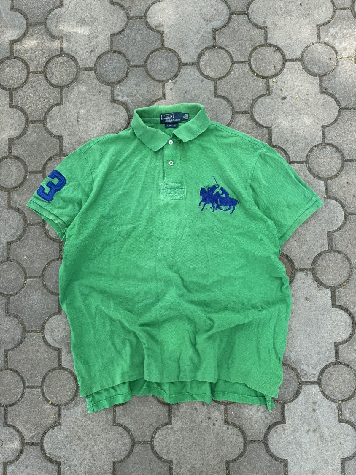 Polo Ralph Lauren × Ralph Lauren × Vintage Vintage Ralph Lauren Big Pony Polo Chief Keef Y2K USA Size US XL / EU 56 / 4 - 1 Thumbnail