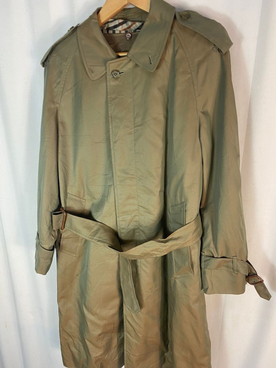 DAKS × Vintage Unisex🔥 vintage darks London long trench coat Size US M / EU 48-50 / 2 - 7 Thumbnail