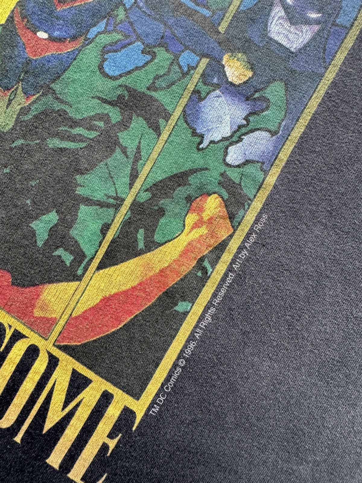 Vintage 1996 Kingdom Come DC Comics Tee Shirt Alex Ross Marvel Size US L / EU 52-54 / 3 - 6 Thumbnail