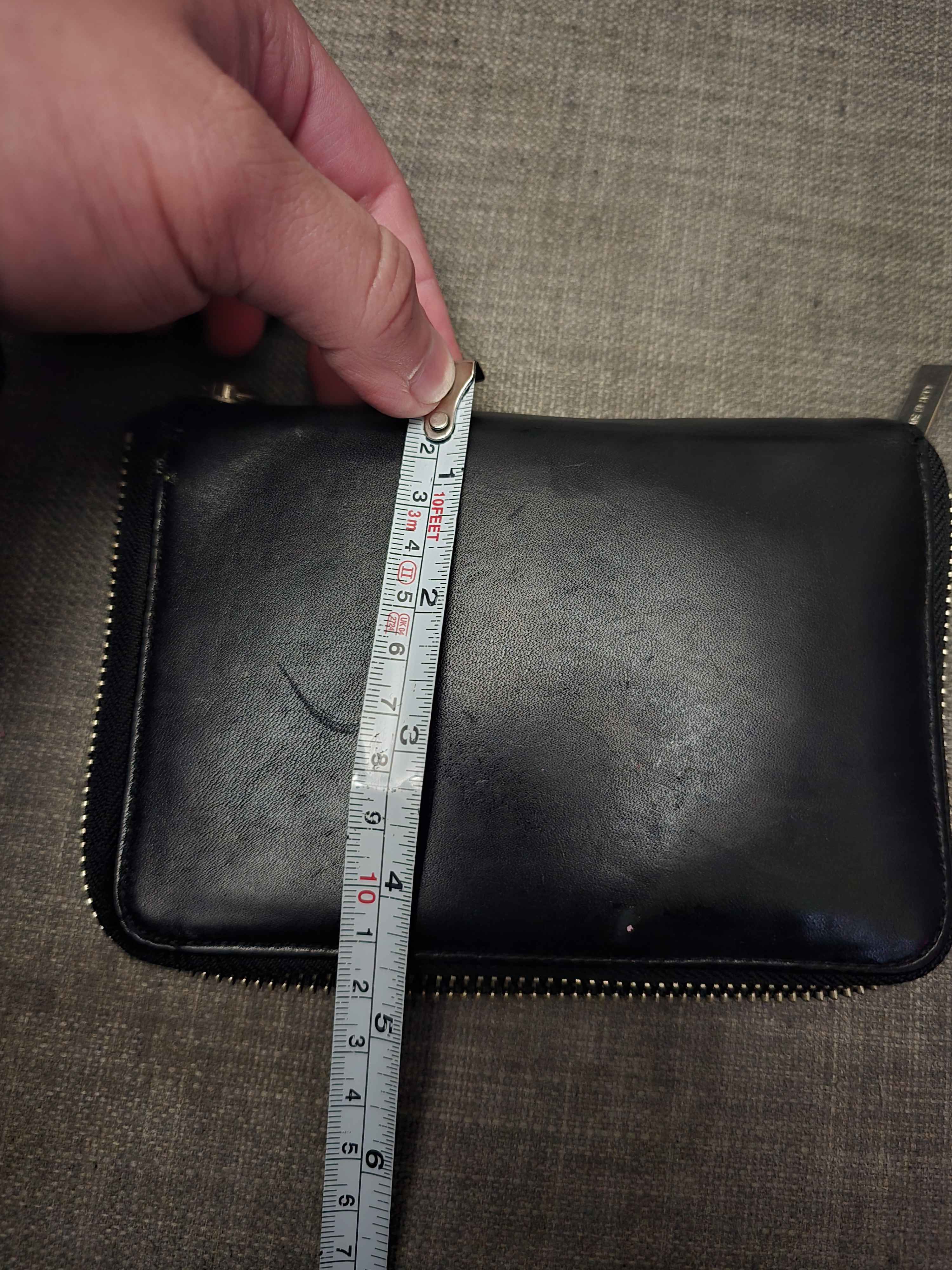 Yohji Yamamoto Yohji Yamamoto Zip leather wallet clutch Size ONE SIZE - 11 Thumbnail