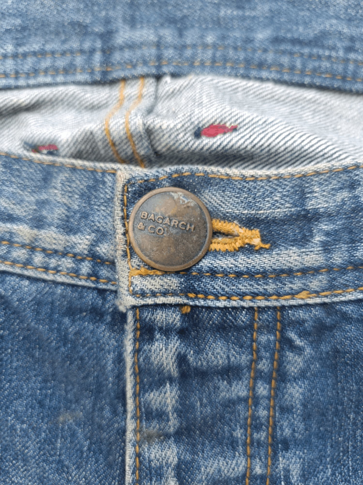 Japanese Brand Japanese Brand BAGARCH Selvedged Distressed Jeans E089 Size US 35 - 7 Thumbnail
