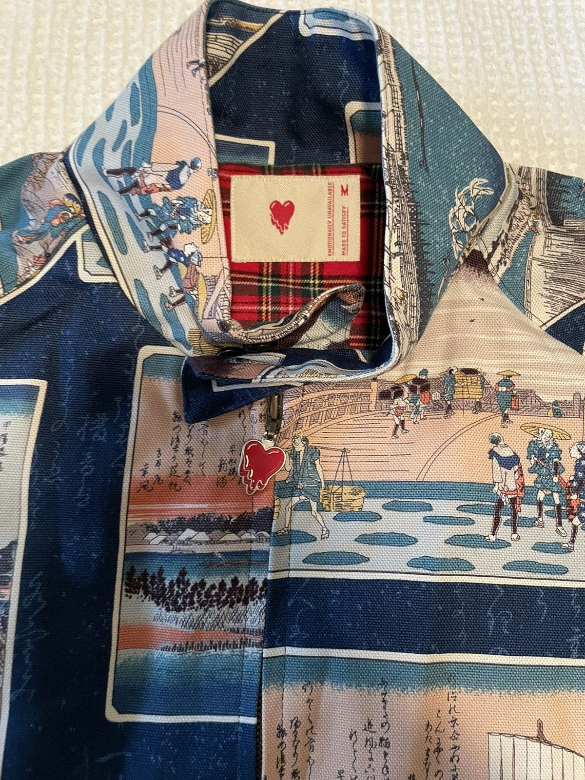 image of Emotionally Unavailable Eu Jacket in Blue, Men's (Size Medium)