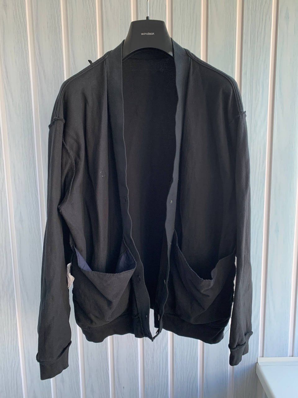 Beams Japan BEAMS x SSZ №18 2020 A/W Tokyo Black Skateboarding Cardigan Size US M / EU 48-50 / 2 - 9 Thumbnail