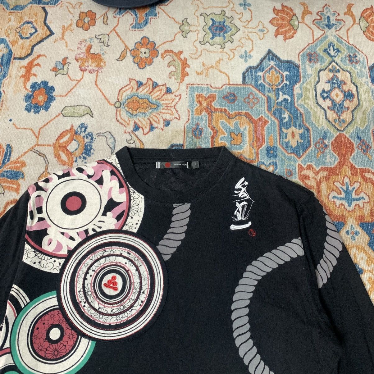 If Six Was Nine 2000s Japanese Graphic Long Sleeve Embroidery Vkeii Size US L / EU 52-54 / 3 - 5 Thumbnail