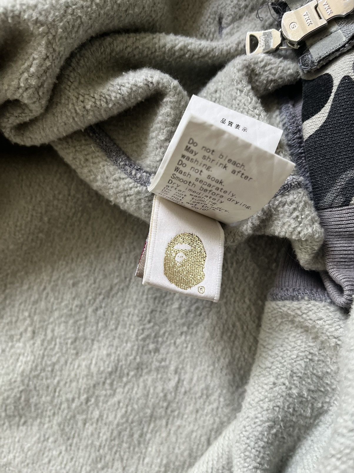 Other Bape x Stüssy Skull Camo Zipper Size US L / EU 52-54 / 3 - 7 Thumbnail