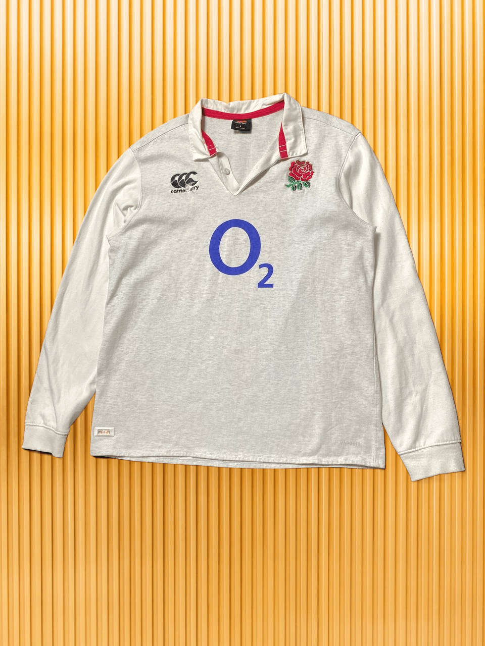 Canterbury of New Zealand Vintage Canterbury England Rugby long sleeve jersey Size US L / EU 52-54 / 3 - 1 Thumbnail