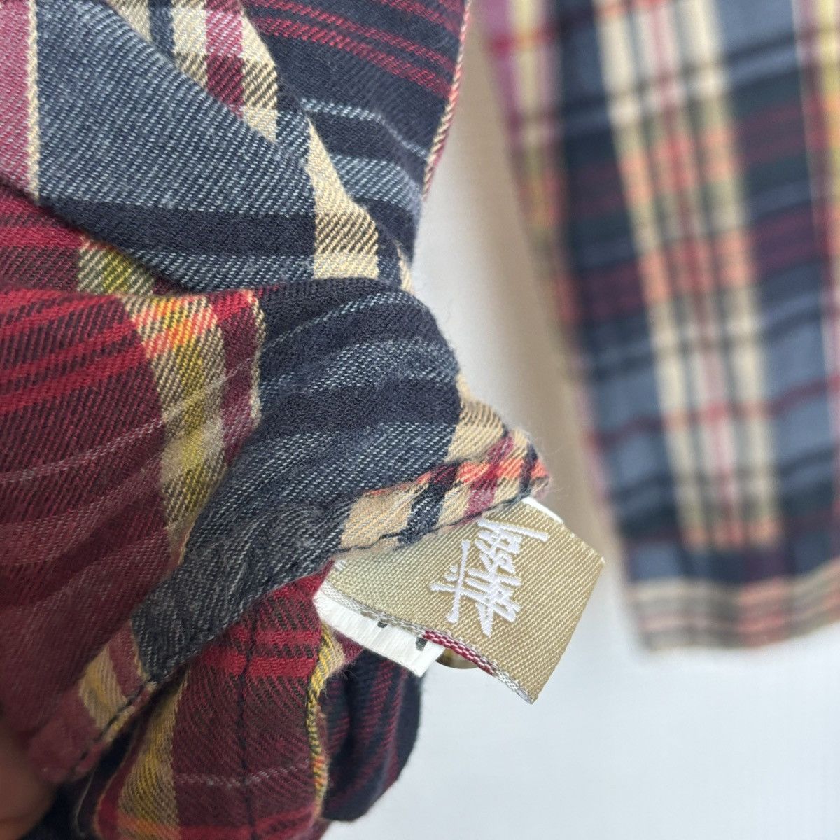 Stussy Stussy flannel shirt button up medium vintage rare street Size US M / EU 48-50 / 2 - 7 Thumbnail