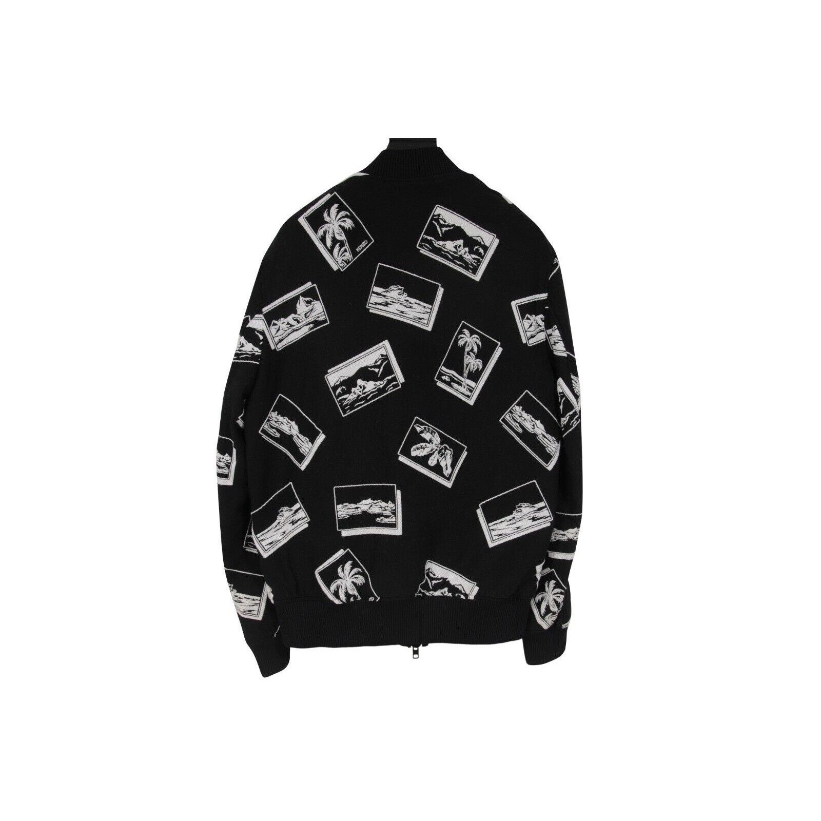 Kenzo Palm Tree Mountain Bomber Jacket Double Zipper - 02439 Size US S / EU 44-46 / 1 - 2 Thumbnail