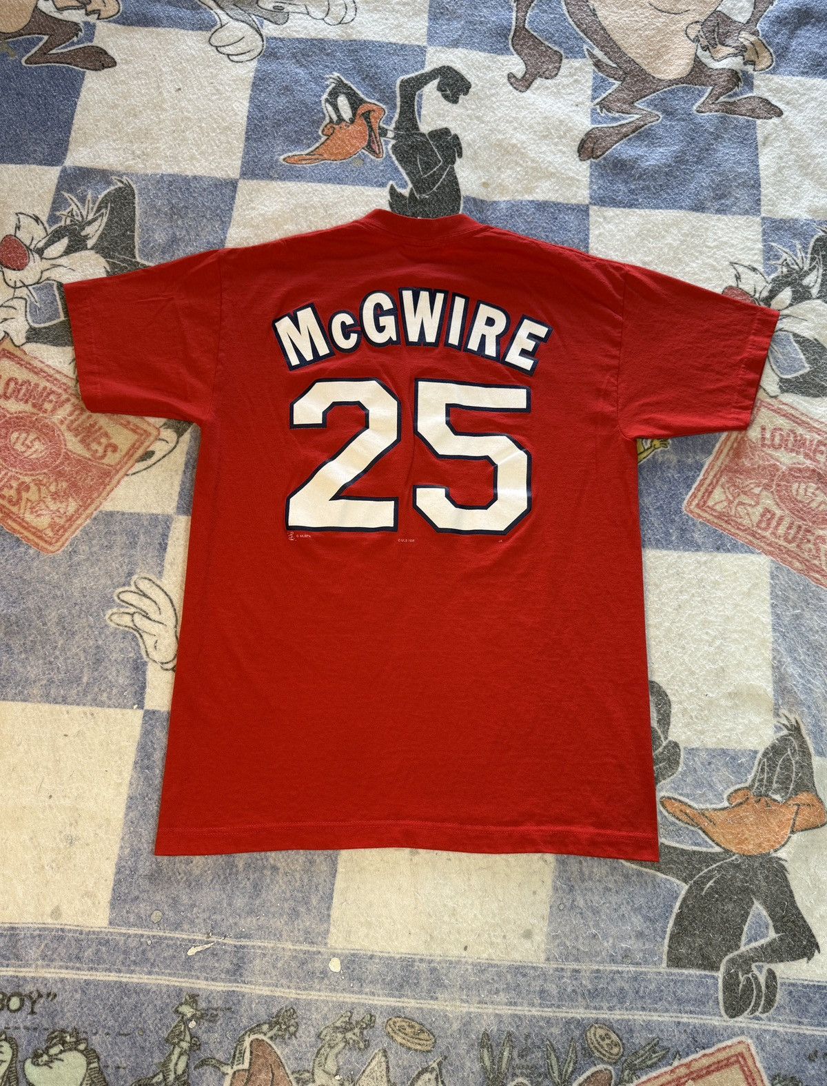 MLB Vintage st louis cardinals mark mcgwire tee Size US L / EU 52-54 / 3 - 3 Thumbnail