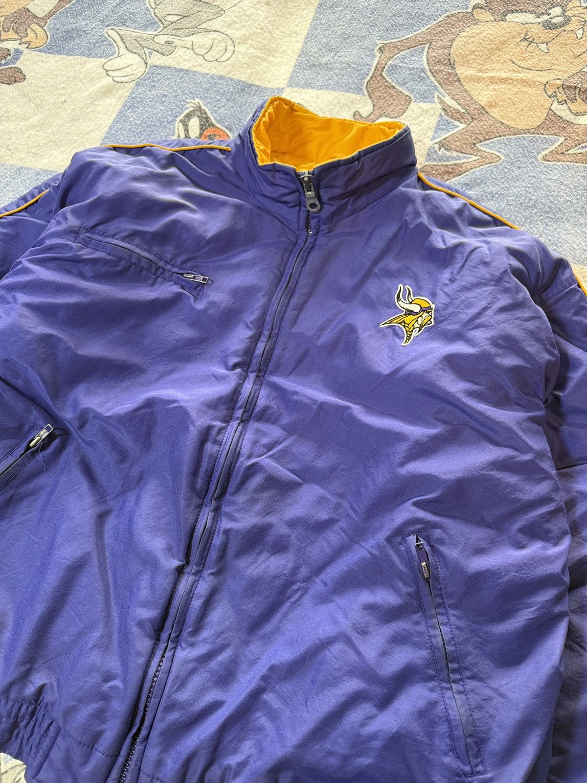 NFL Minnesota Vikings puffer jacket Size US XXL / EU 58 / 5 - 2 Thumbnail