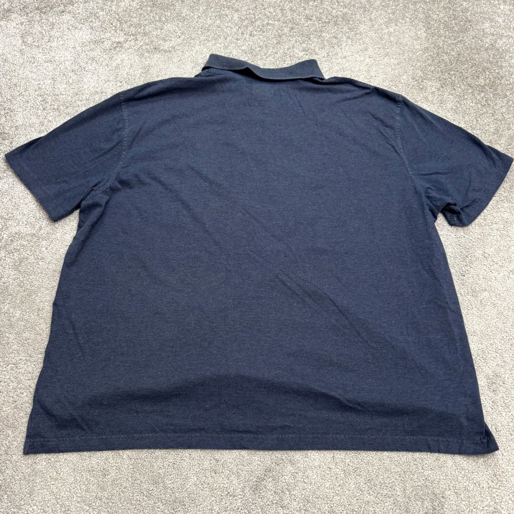 Vintage Foundry Supply Co Polo Shirt Mens 4XL Navy Blue Short Sleeve Pocket Casual Size US XXL / EU 58 / 5 - 2 Thumbnail