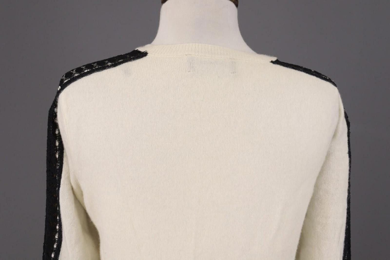 The Kooples The Kooples Beige Wool Cashmere Knit Sweater Size XS Size XS / US 0-2 / IT 36-38 - 11 Thumbnail