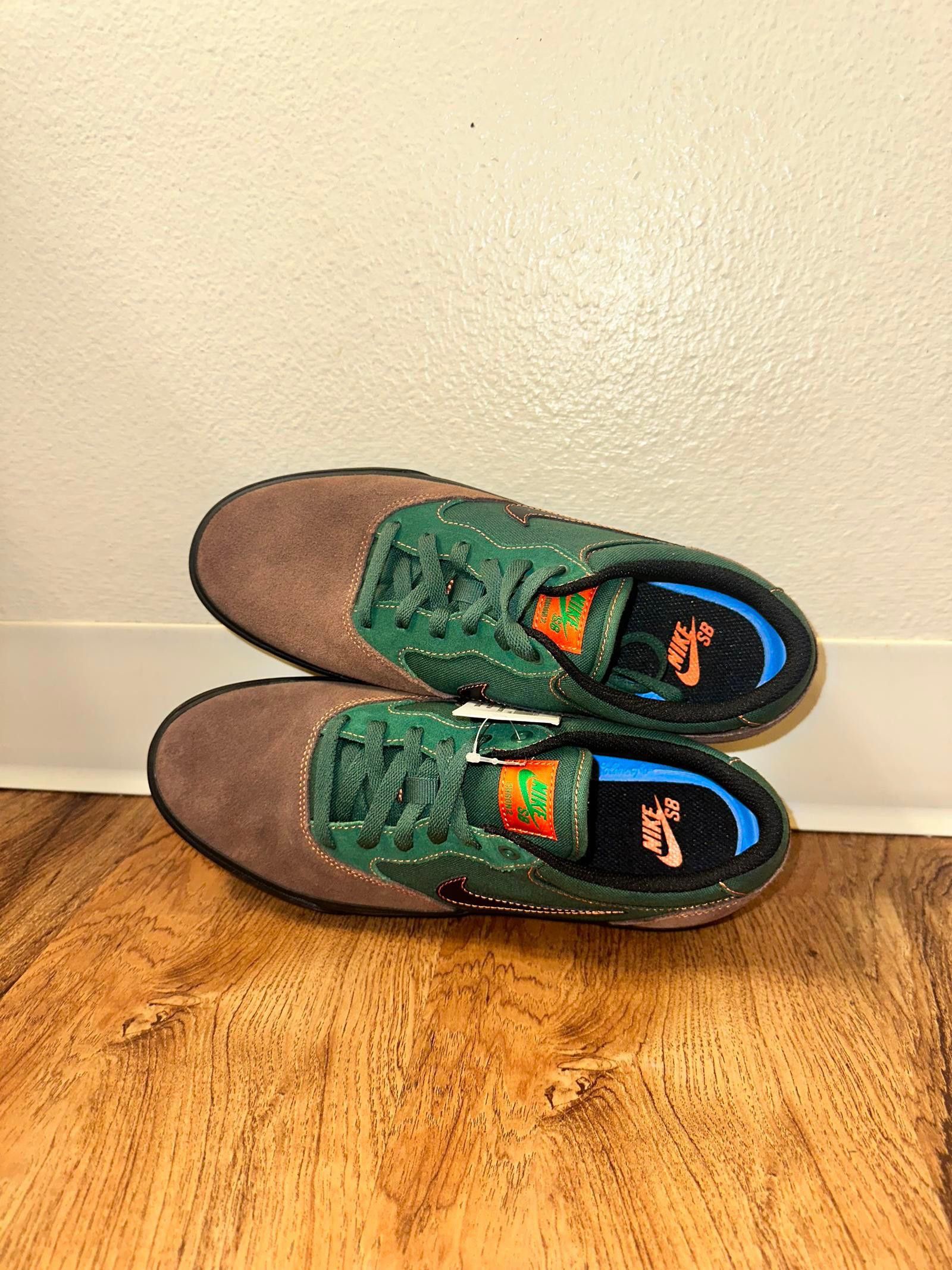 Nike Nike Chron 2 SB Light Chocolate Noble Green Sample Size US 9 / EU 42 - 7 Thumbnail