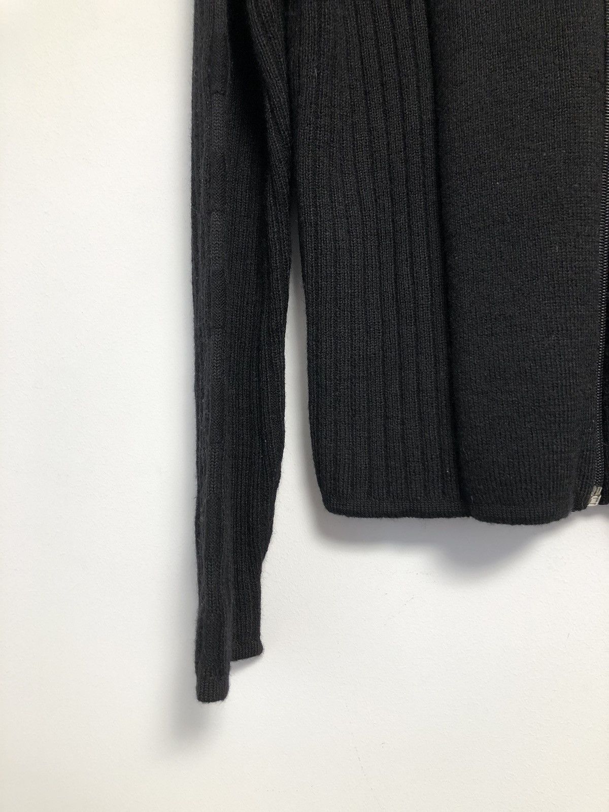 Thierry Mugler Thierry Mugler Paris Full Zip Mohair Wool Blend Sweater Size US L / EU 52-54 / 3 - 3 Thumbnail