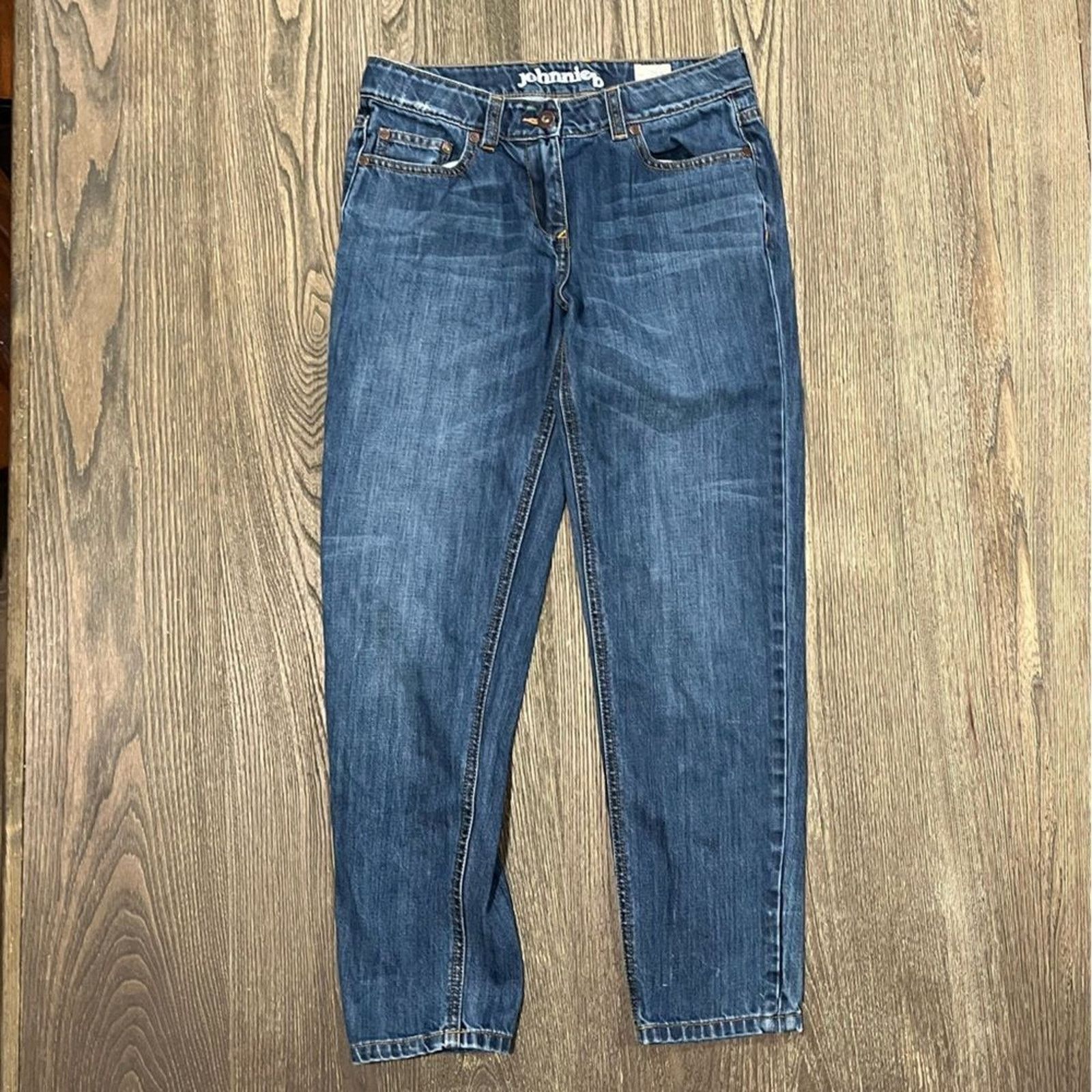 & Other Stories Johnnie B Women's Straight Jean Mid-Rise Denim Blue Size 26R Size 26" / US 2 / IT 38 - 1 Thumbnail