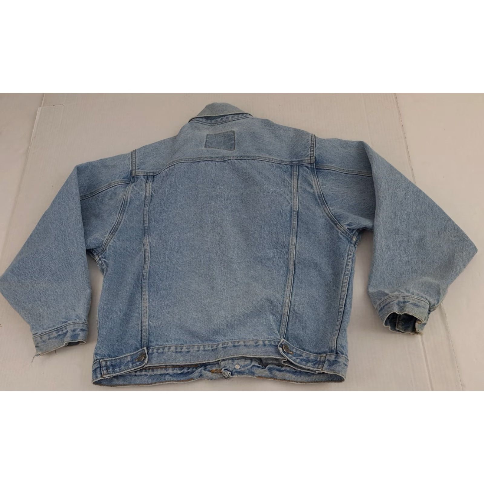 Vintage VINTAGE Arizona Jeans Denim Jacket Blue 1990s XL Women Size 40" / US 18 - 7 Thumbnail
