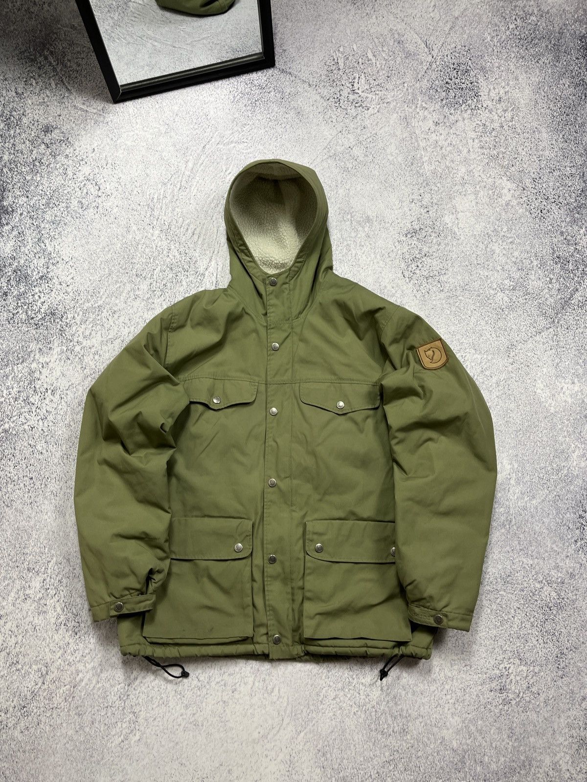 Fjallraven Fjallraven G-1000 Greenland Winter Wax Jacket Sherpa Size US M / EU 48-50 / 2 - 1 Thumbnail