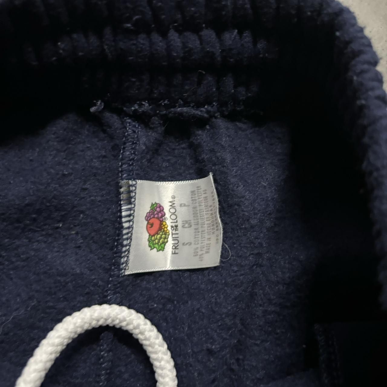 Japanese Brand × Vintage Crazy Vintage Y2K/2000s Navy Blue Comfy Essential Sweatpants! Size US 28 / EU 44 - 6 Thumbnail