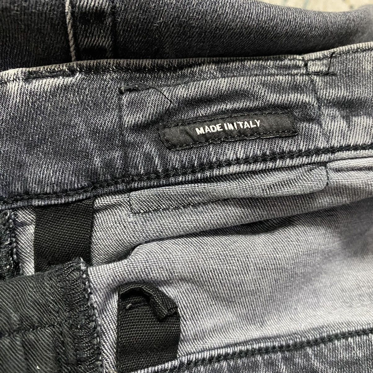 R13 R13 Black Marble Boy Skinny Jeans Size US 33 - 21 Thumbnail