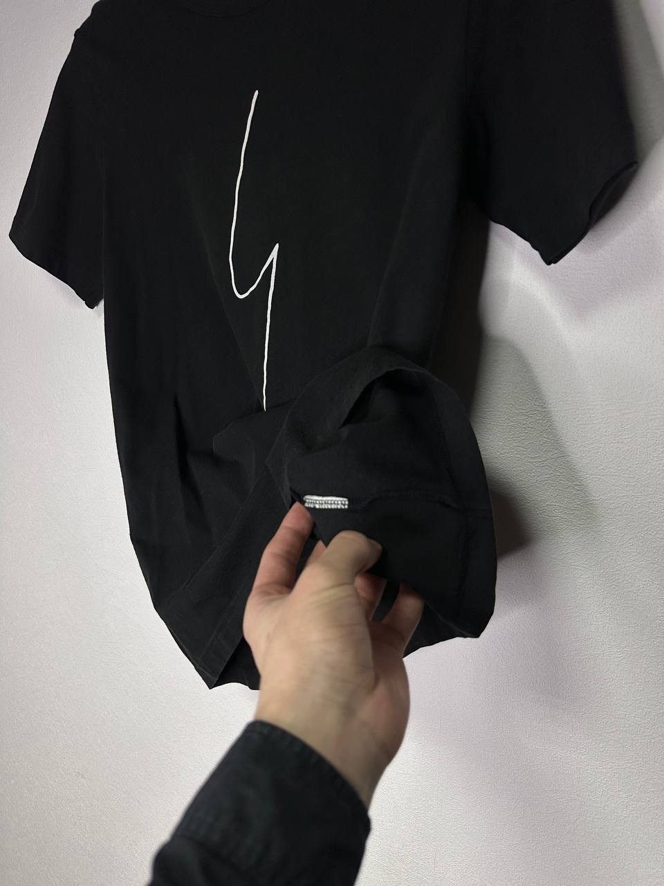agnes b. Agnès b Homme Paris Graphic T-Shirt Black Signature Print Size US S / EU 44-46 / 1 - 6 Thumbnail