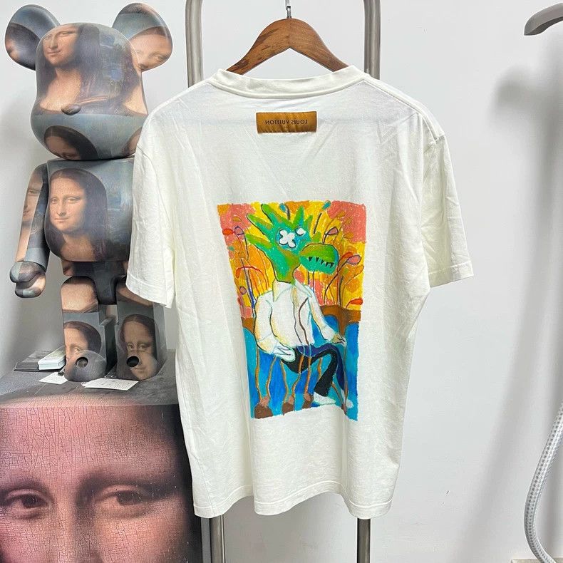 Louis Vuitton Louis Vuitton Comic Short Sleeve 2504-Nextarrow Size US L / EU 52-54 / 3 - 2 Thumbnail