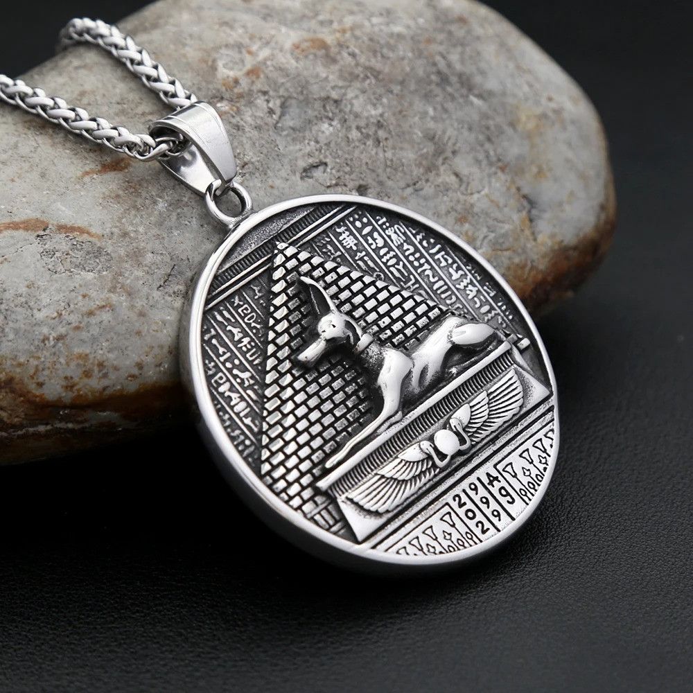 Other Vintage Egyptian Pendant Necklace Size ONE SIZE - 4 Thumbnail