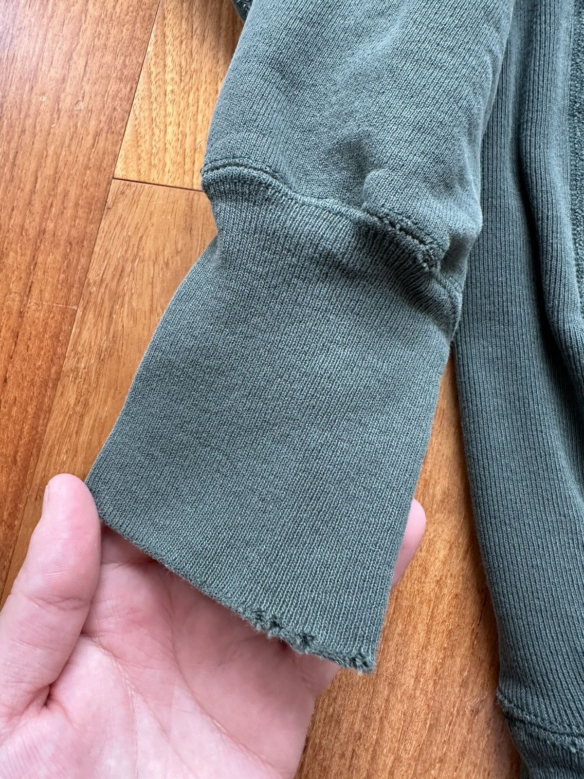 Champion × Vintage Vintage 90s Champion Forrest Green Reverse Weave Sweatshirt Size US XXL / EU 58 / 5 - 5 Thumbnail