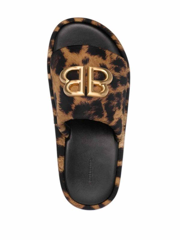 Givenchy o1s1wg110326 Rise BB Sandals Leopard Print in Leopard Size US 8 / IT 38 - 3 Thumbnail