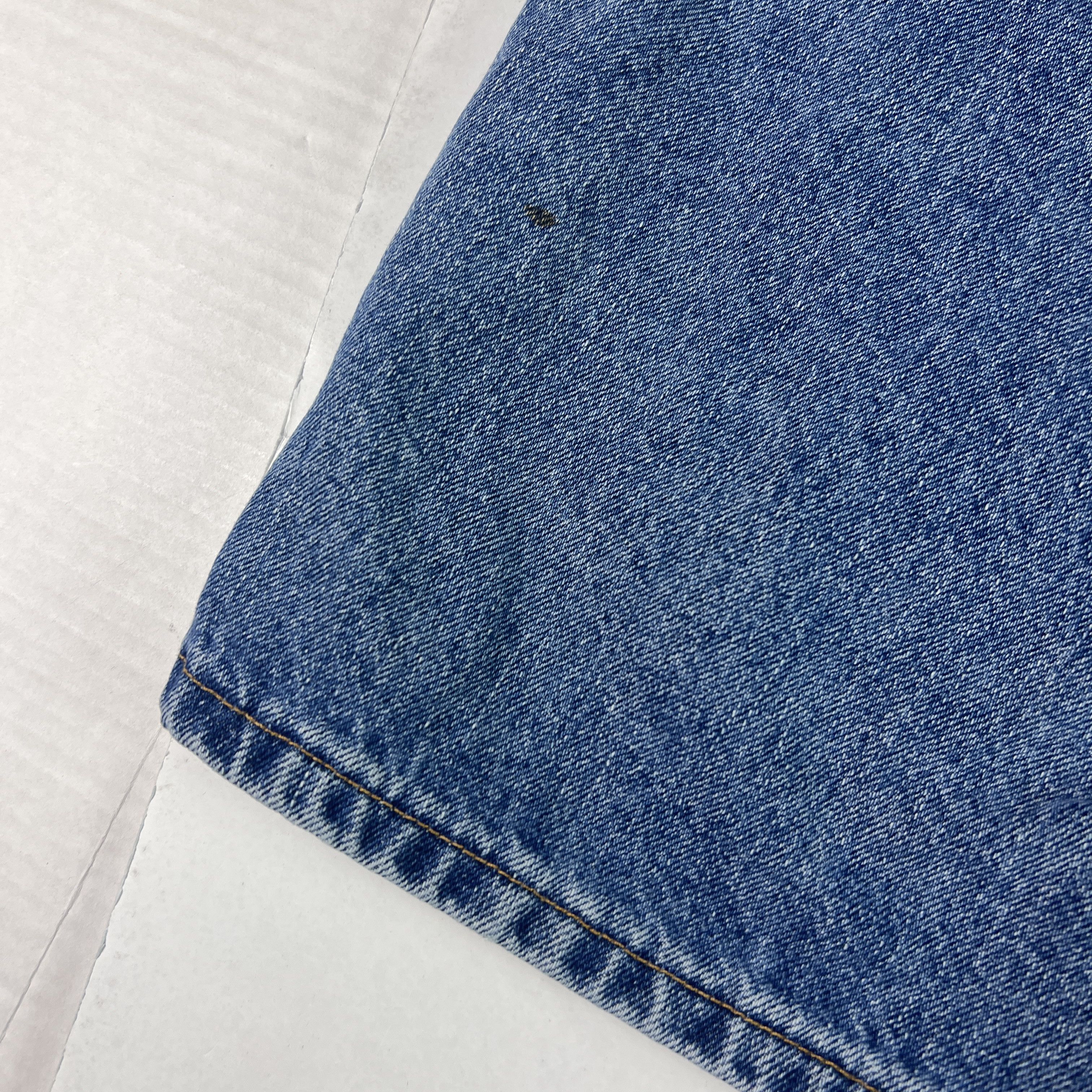 Levi's Y2K Levi's Jean Shorts 560 Loose Faded Thrashed Denim Jorts Size US 36 / EU 52 - 6 Thumbnail