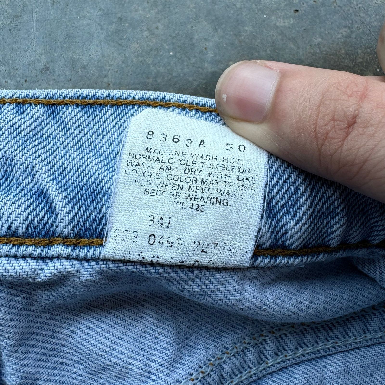 Levi's Beautiful Vintage ERD Levis Orange Tabs Size US 32 / EU 48 - 6 Thumbnail